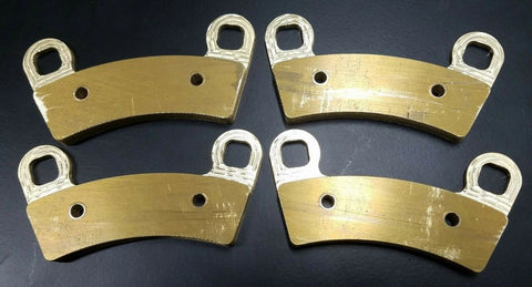 MUD PARK MAFIA POLARIS RZR 900S SOLID BRASS BRAKE PADS 2203318, 2206025