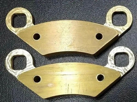 MUD PARK MAFIA SPORTSMAN HIGHLIFTER SINGLE CALIPER SET SOLID BRASS BRAKE PADS